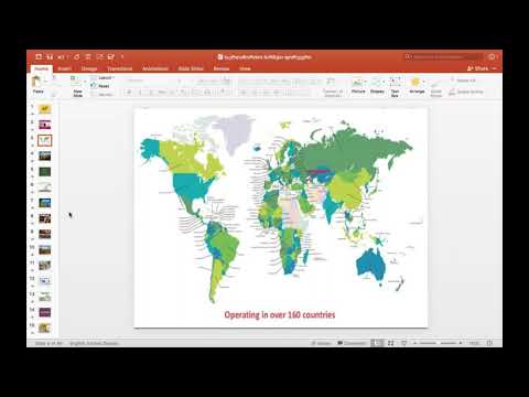 ფორევერის საერთაშორისო ბიზნეს მოდელი