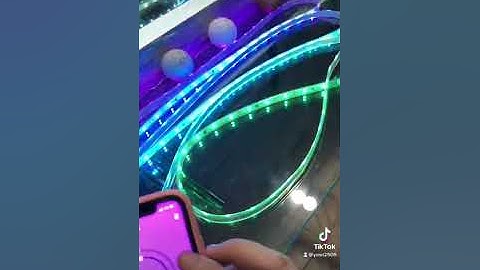 Como conectar y configurar tira led pixel ws2811 con controladora bluetooth sp110e