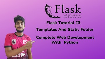 Templates and Static folders in Flask | Web Development with Python| Flask Tutorial #3