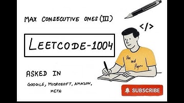 LeetCode 1004 | Max Consecutive Ones III | FAANG Sliding Window + 2-Pointer Explained