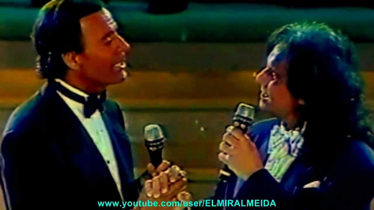 ROBERTO CARLOS & JULIO IGLESIAS - SOLAMENTE UNA VEZ 1989 (Mexico Canal Del Las Estrellas)-HD