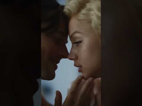 kissing scene monroe / blonde Norma Ana de Armas (kiss monroe @JeremieMusic song) #shorts #netflix