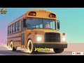 Wheels on the Bus 🚌  Fun Kids Song with Bright Animation  Sing Along!