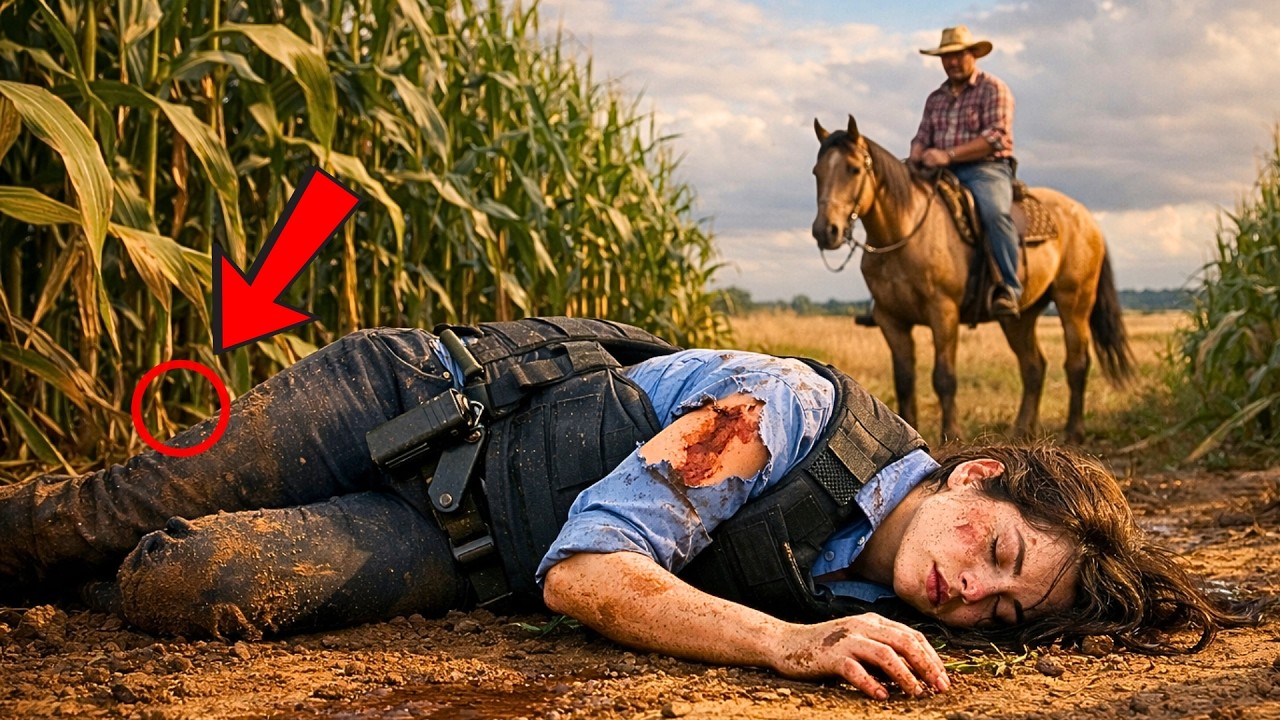 Granjero Viudo Encuentra Policía Inconsciente En El Maizal Tras Una Persecución, Hasta Que…