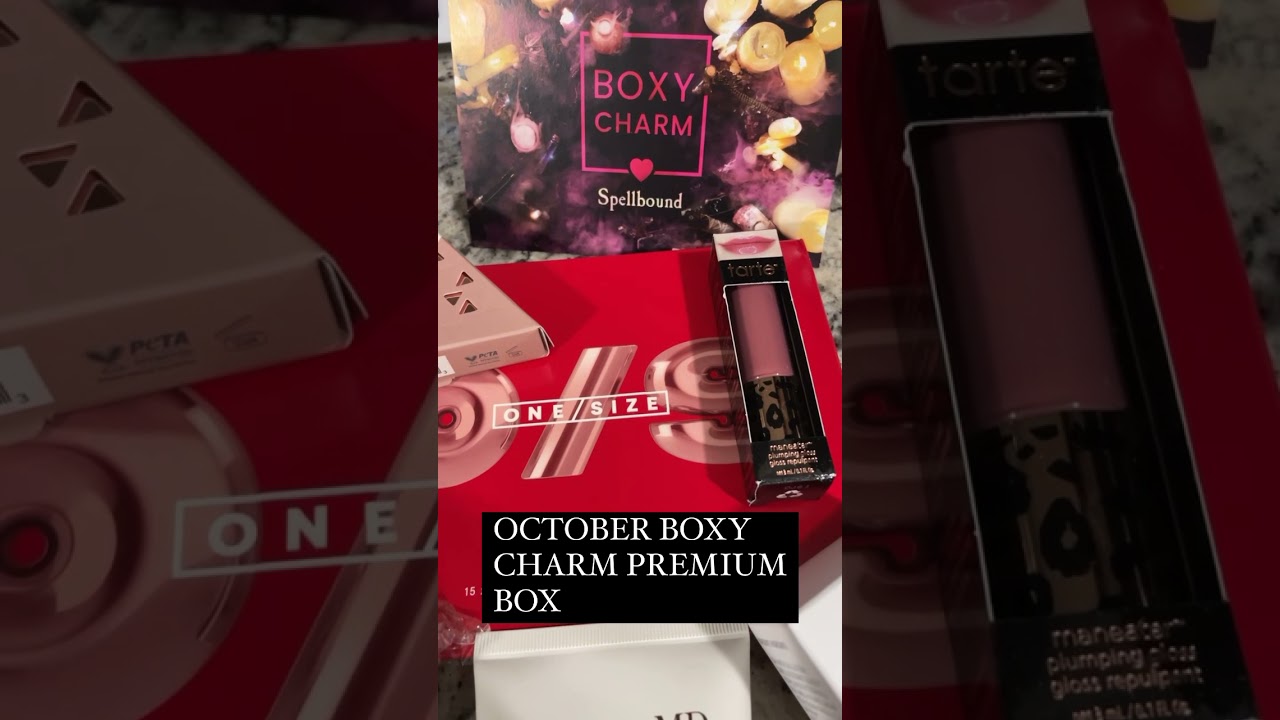 OCTOBER PREMIUM BOXY CHARM