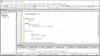 Abhansh's C++ tutorial   36   Arrow member selection operator