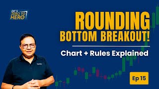 🔄Master Rounding Bottom Chart Patterns in 10 Minutes! | Zero to Hero 2.0 Ep 15 | DK Sinha
