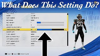 What Is The Sleeve Temp Setting In Madden 20?