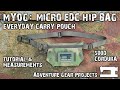 MYOG: MICRO EDC HIP BAG - EVERYDAY CARRY POUCH - TUTORIAL - Adventure Gear Projects