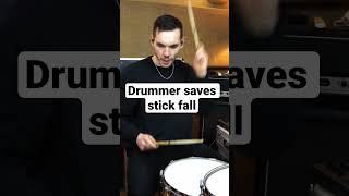 STICK DROP #drums #shorts #viral #new #drummer #consistency #reaction