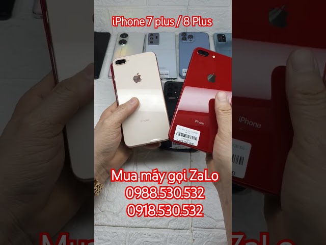 iPhone 7 plus, 8 plus giá mềm, máy zin đẹp #giahuy #iphone #7plus #8plus #shorts