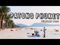 PATONG ROAD &amp; BEACH PHUKET THAILAND 🇹🇭 1 February 2022