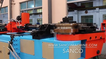 SANCO big CNC steel tube bending machine bender