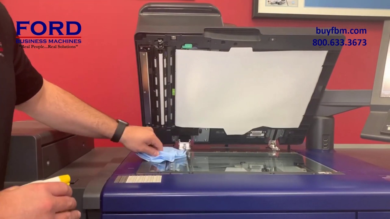 How to clean your copier glass YouTube