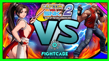 Capcom VS SNK 2 FightCade Set LordBarnacles Vs GamersUniteYT