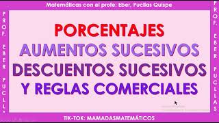 PORCENTAJES TEORÍA
