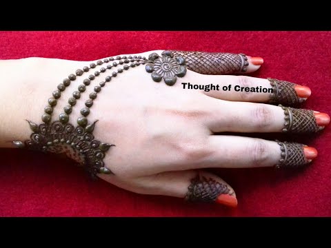 Easy New Mehndi Design For Eid Simple Mehndi Design Youtube