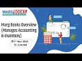 Marg Books Overview (Manages Accounting &amp; Inventory)