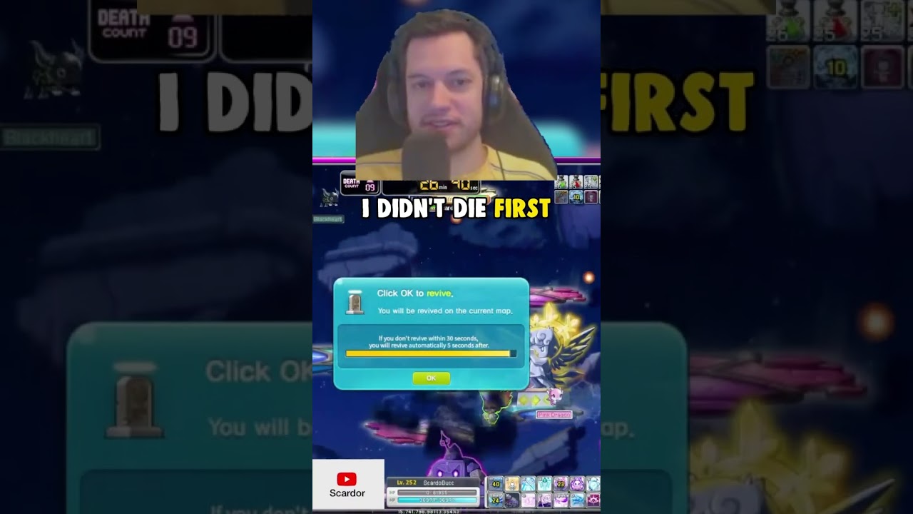 Good old struggle runs with the homies #fail #whodiesfirst #maplestory