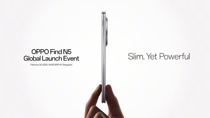 OPPO Find N5 | Global Launch Event - YouTube