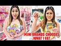 MINI BRANDS CHOOSES WHAT I EAT for 24 HOURS! **BAD IDEA**