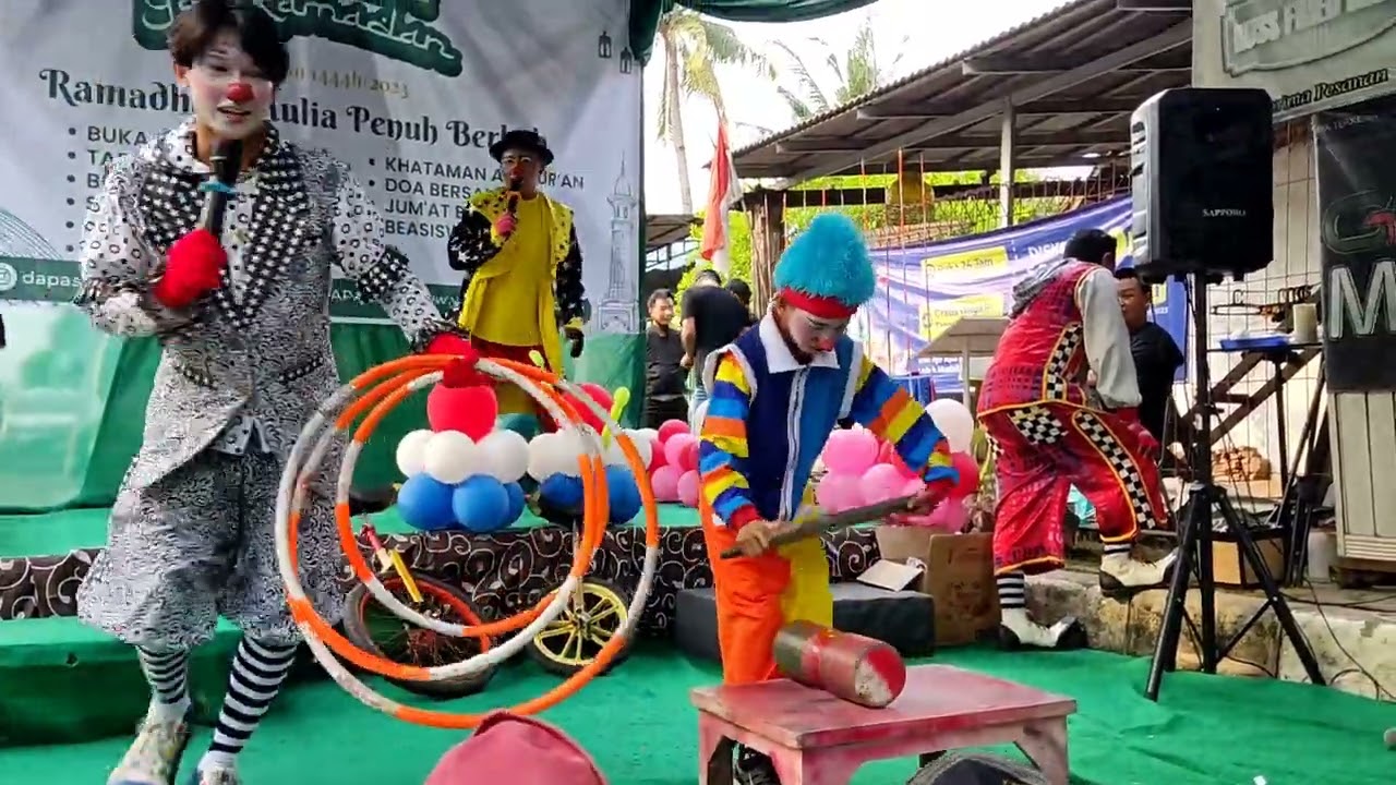 DAZAN Clown Studio, Aktrasi Badut Akrobat di Bekasi 18/04/2023