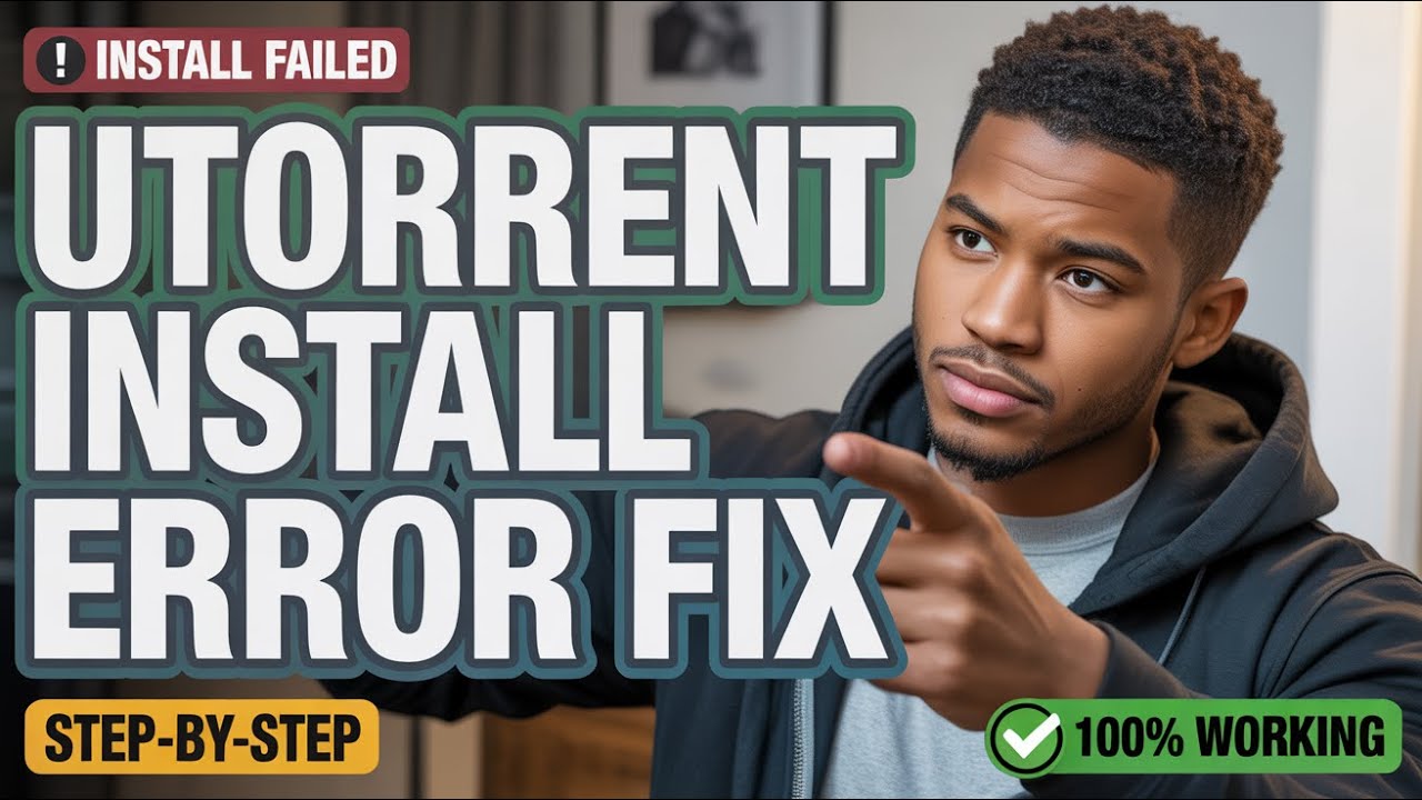 Произошла ошибка при установке uTorrent Classic – Как исправить ошибку установки (2026)