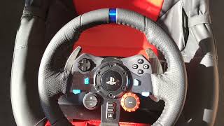 My Sim racing setup G29 Logitech steering wheel @VictorPoulin