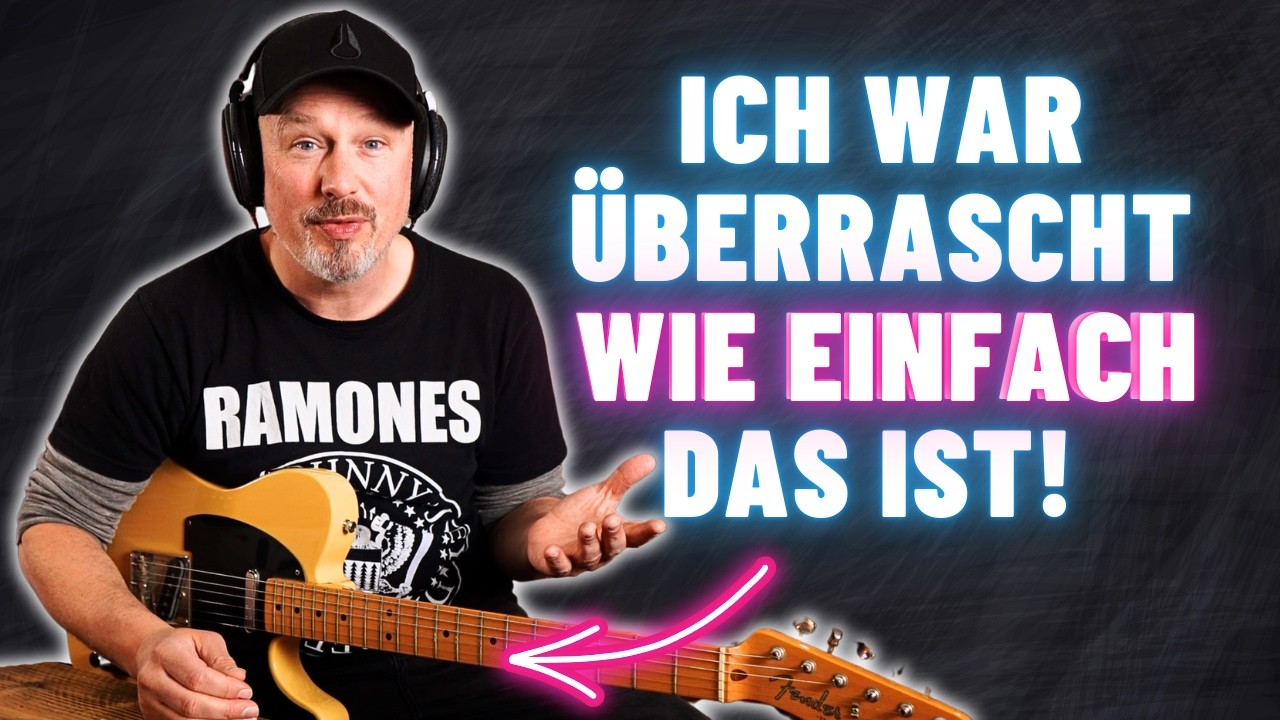 So lernst Du die Pentatonik fließend über das GANZE Griffbrett zu spielen!