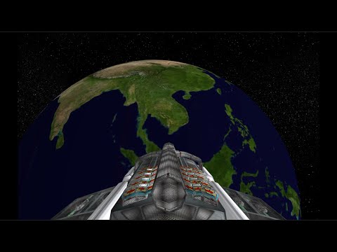 Multi-resolution full-scale Earth in Unity with continuous floating origin