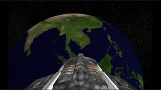 Multi-resolution full-scale Earth in Unity with continuous floating origin