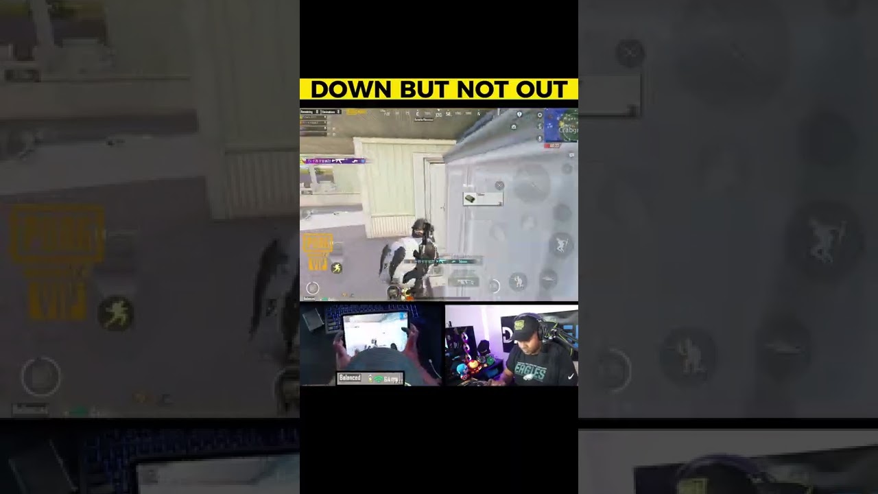 Down But Not Out. 😁 