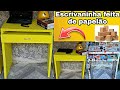 Como fazer uma escrivaninha de papelão, #Comofazermóveisdepapelão #diy mesa para estudo de papelão