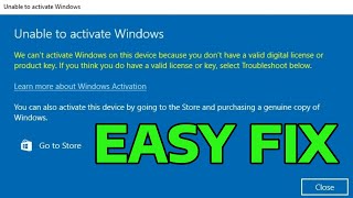 5 Ways To Fix Windows Activation Errors
