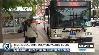 Riders Deal With Delayed, Crowded Buses In Madison