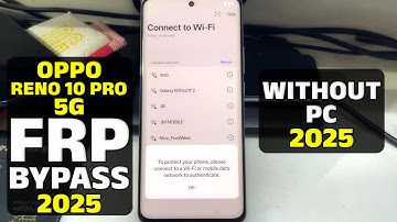 OPPO Reno10 Pro 5G FRP Bypass 2025 | No PC Needed | Latest Security Unlock