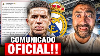 BREAKING: Real Madrid Issue ENZO FERNANDEZ Statement!!