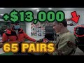 Cashed Out $13,000 On A 65 Pair SNEAKER COLLECTION!