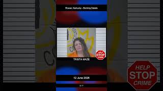 Rowan, Kentucky Booking Records - 12 June 2026