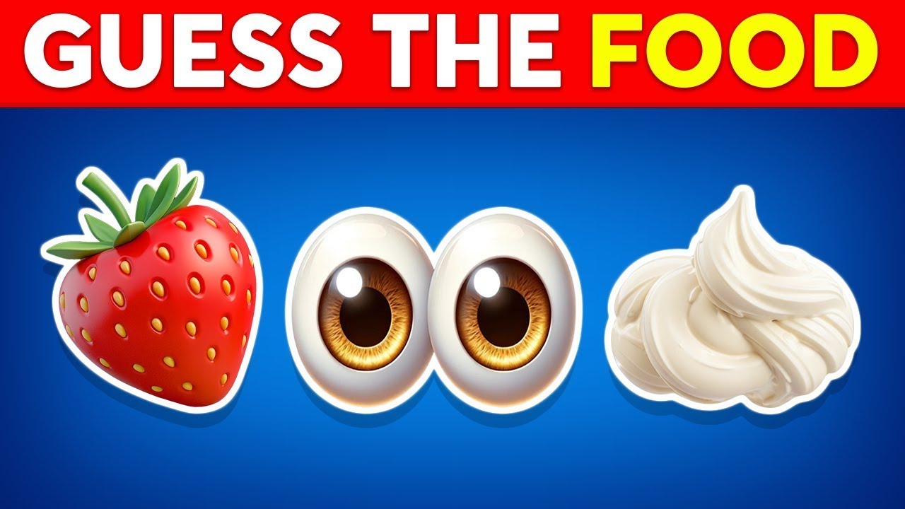 Can You Guess The Food By Emoji? 🍕 Food and Drink by Emoji Quiz
