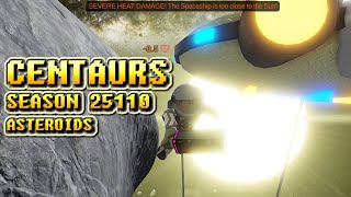 Many Centaur Asteroids Locations Season 25110 In Space Simulator On Roblox