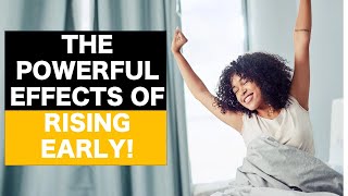 Get Up Early- A New Way to Boost Your Mood and Reduce Depression