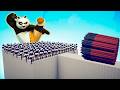 100x KUNG FU PANTA + GIANT vs EVERY GOD - Totally Accurate Battle Simulator TABS