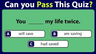 Mixed English Grammar Quiz: Can You Score 15/15?