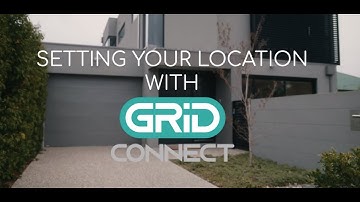 Grid Connect, Setting Your Location.