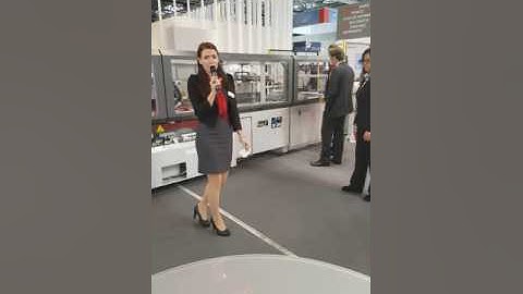 Demo of our Wrapmatic GREC ream wrapper at #drupa2016