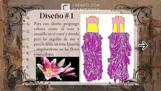 Video presentacion digital bocetos materias primas e insumos