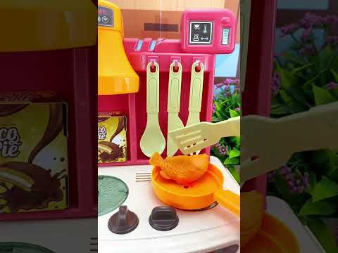 Satisfying with Unboxing & Review Miniature Kitchen Set Toys Cooking Video | ASMR Videos no music