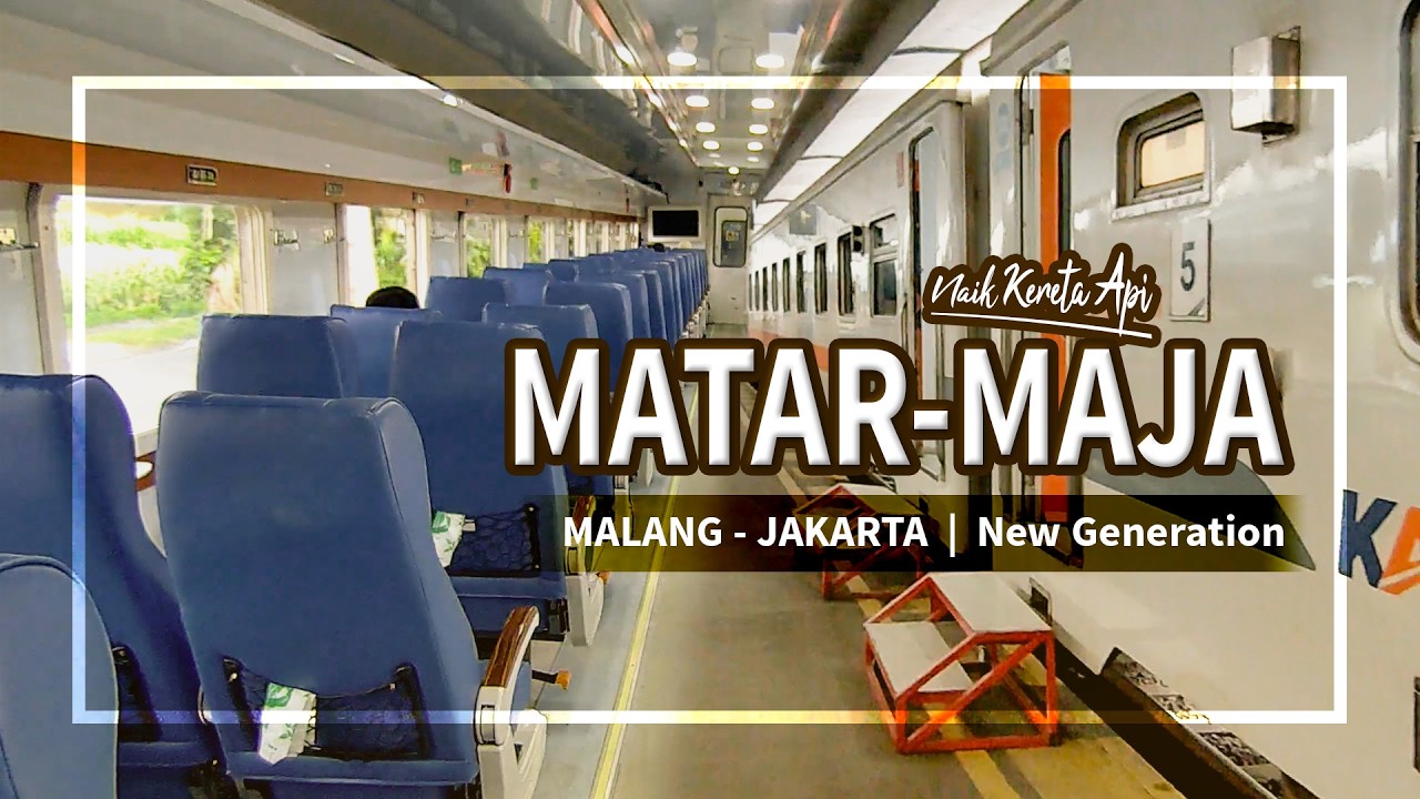 Siap Liburan dan Mudik Naik Kereta Ekonomi New Generation KA Matarmaja Malang Jakarta