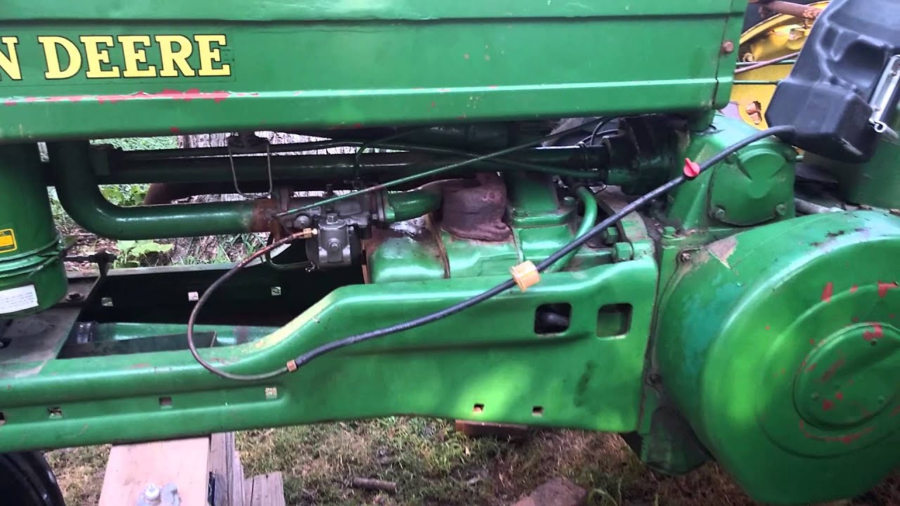 1951 john deere b crankshaft endplay question and YouTube